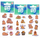 Налепници STICKERS Sticker Boo Capybara 5861, сет за декорирање, повеќебојни