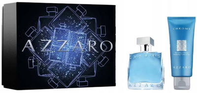 Set dhurate Azzaro Chrome per burra, EDT 50ml, xhel dushi 75ml
