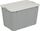 Kuti ruajtje prej veluri Storage Container Box, 60L, gri