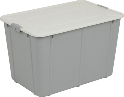 Kuti ruajtje prej veluri Storage Container Box, 60L, gri
