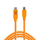 Kabllo USB C Tether Tools CUC2515, 4.6 m, portokalli