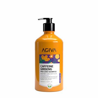 Shampo për flokë Agiva Caffeine Ginseng, 1000ml