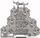 Блок терминал Wago 2002-3231, 3 нивоа, 2.5mm², сив
