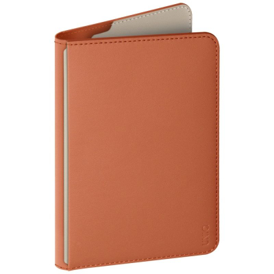 Mbajtëse pasaporte Uniq Belmont, RFID Blocking, portokalli