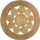 Округол килим Atmosphera Round Jute Rug Lace, јута, 80 cm, беж боја