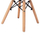 Karrige fëmijësh Twist Kid HM8453.05, këmbë druri, 30.5x33x59 cm, rozë