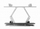 Mbajtëse muri për TV WM-55ST-04, 32"-55", VESA 400x400 mm, i zi