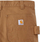Pantallona pune Carhartt Rugged Flex Duck, Slim Tapered, double front, kafe Carhartt
