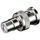 Adapter AV MicroConnect BNCRCAADAPTOR1, RCA në BNC, metalik, argjendtë