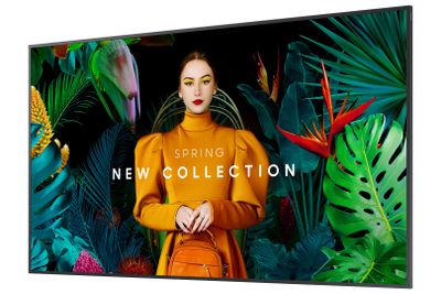 Професионален монитор Samsung QB43B LH43QBCEBGCXEN, 43\", 4K, црн