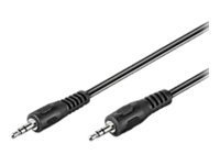 Kabllo audio AXAGON 50931 AUX, 3.5 mm stereo, 10 m, e zezë