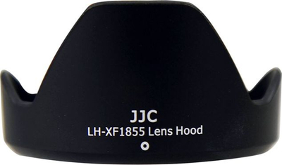 Lens hood JJC HB N106, për Nikon Nikkor VR 10 100mm, AF P DX 18 55mm, i zi