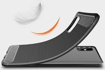 Kapak telefoni Lux Carbon për Xiaomi Pocophone M2, TPU, i zi