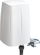 Antena rrjeti QuWireless QuSpot, omni‑directionale, LTE Wi‑Fi GPS, e bardhë