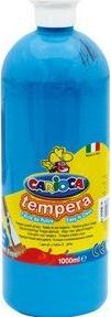 Bojë tempera Carioca, 1000 ml, blu e çelët