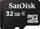Kartë memorie SanDisk MicroSDHC, 32GB, Class 4, me adapter SD