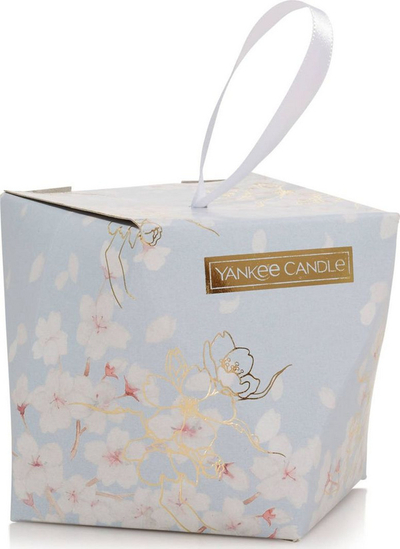 Set dylla aromatik Yankee Candle, 3 copë, të kaltër/të bardhë