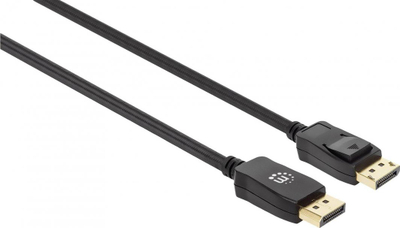 Kabllo Manhattan DisplayPort, 2m, e zezë 