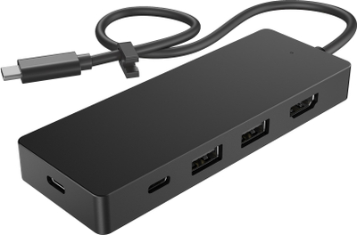Hub USB C HP Travel Hub G3 for Business, portativ, gri