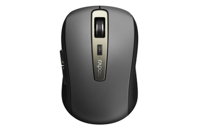 Maus Rapoo MT350 - Wireless, BT, 2.4GHz, e zezë