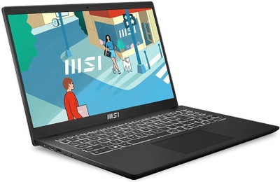 Laptop MSI Modern 15 B13M-1086PL i7-1355U, 15.6", Intel Core i7-1355U, 16GB RAM, 512GB SSD, Intel Iris Xe, i zi