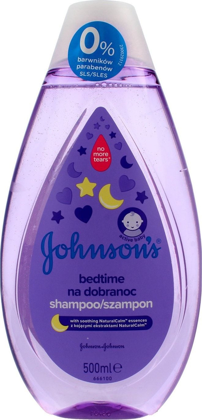 Shampo për kalamajt Johnson’s Baby Bedtime, me erë relaksuese livando, 500 ml