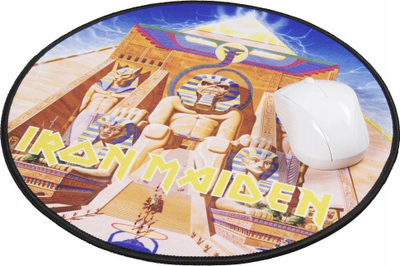 Гејминг подлога за глушец SUPERDRIVE Iron Maiden Powerslave, 30x30 cm, повеќебојна