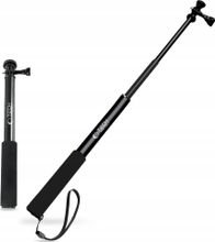 Monopod dhe selfie stick Tech-Protect GA100, për GoPro dhe DJI, alumini, i zi