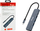 Adapter USB C Equip 5 në 1, HDMI, USB 3.2 Gen1, PD 100W, gri