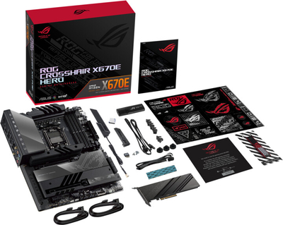 Pllakë amë ASUS ROG CROSSHAIR X670E HERO - AMD X670