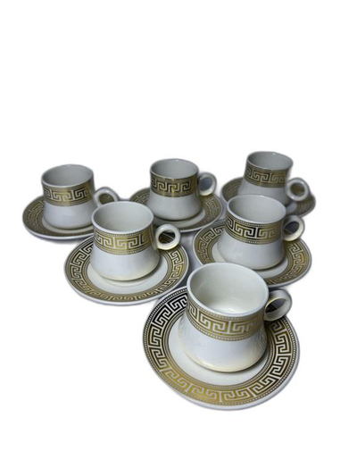 Filxhan porcelani për kafe 6copë. UNIMIKS