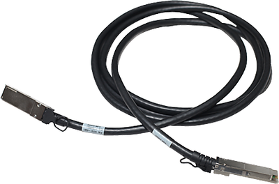 Kabëll rrjeti HPE X242 JH235A, QSFP+ në QSFP+, 40G, 3 metra, i zi