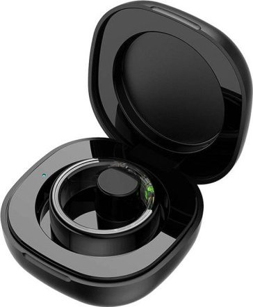 Паметен прстен Colmi Smartring R03, 18.9mm, големина 9, црн