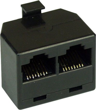 Ndarës ISDN InLine 69934, 1x RJ45 mashkull, 2x RJ45 femër