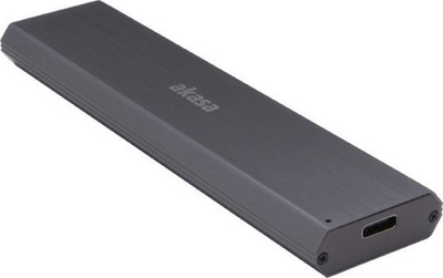 Kuti SSD Akasa USB 3.2 Gen 2 për M.2 PCIe / SATA, alumin, e zezë