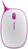 Mi kompjuteri Microsoft Express Mouse, me kabllo, BlueTrack, i bardhë rozë