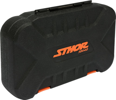 Kuti veglash pune STHOR (58640), 1/4 ", 38 copë