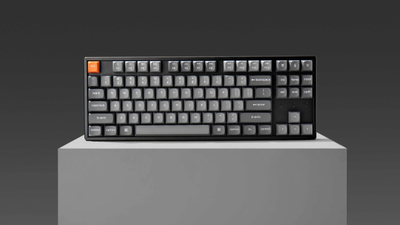 Tastierë wireless mekanike gaming Keychron K8 Max, TKL, Bluetooth USB, RGB