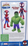 Figurë aksion Hasbro Marvel Spidey and His Amazing Friends Hulk, 23 cm, plastike, jeshile
