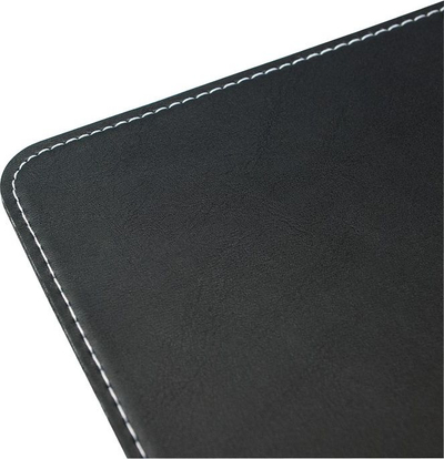 Pads mausi LogiLink ID0150, dizajn lëkure, i zi