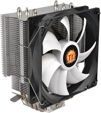 Ftohës procesori Thermaltake Contac Silent 12, 120mm, 4 heatpipe, i zi