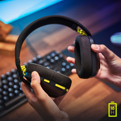 Kufje wireless Logitech G G435, Bluetooth, të zeza