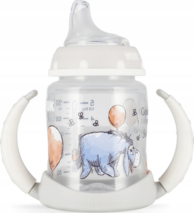 Biberon trening NUK First Choice Learner, 150 ml, silikon, gri