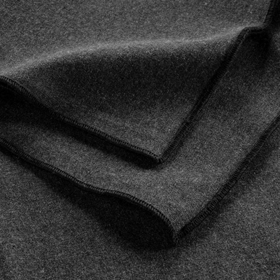 Peceta tavoline Douceur d'intérieur Cotton Napkins, 40x40 cm, set 3 copë, gri e errët