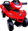 Motor lodër ride on J5 Quad, me drita, me borí, i kuq