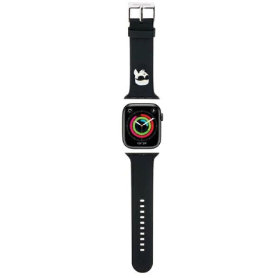 Rrip ore Apple Karl Lagerfeld Karl Head, silikon, 38/40/41mm, i zi