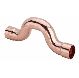 Përshtatës bypass bakri Viega CU 5085, 12mm, 2 priza