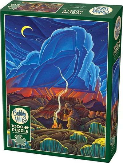 Puzzle All Nighter, 1000 copa, 49 x 68 cm, shumëngjyrësh