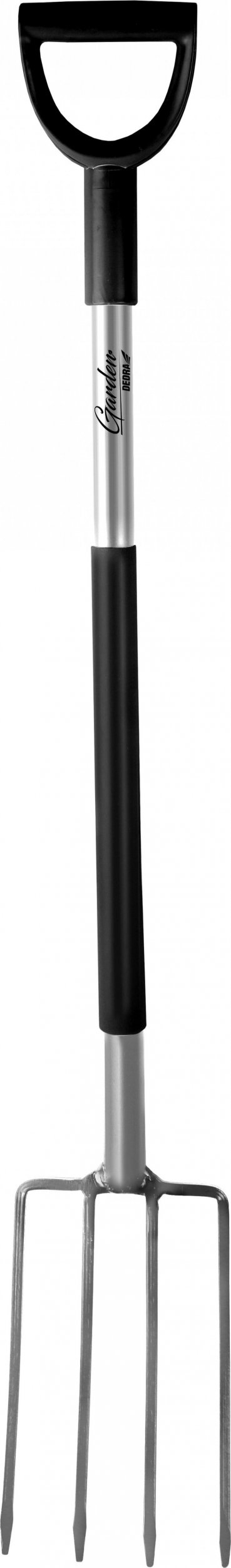 Вила за копање Dedra, метална дршка, пластична рачка D, 122cm