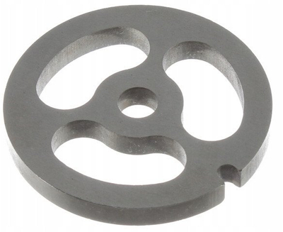 Pjatë bluarëse mishi ALFA ZELMER No. 5, 54mm, forma kidney, metalike